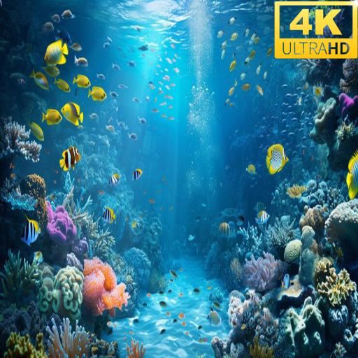 aquarium screensaver 4K