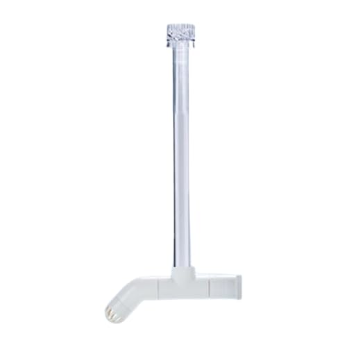 ＡＷＨＡＯ Aquarium Wasserpflanze Tank Aquarium Oberflächen Skimmer Aquarium Lily Tube Leicht zu reinigen Entfernen Öl Lily Pipe Zufluss, Einzelkralle 30cm