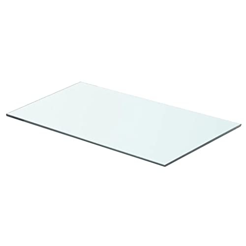 vidaXL Glasboden Glasscheibe Glasplatte für Glasregal Transparent 60 cm x 30 cm