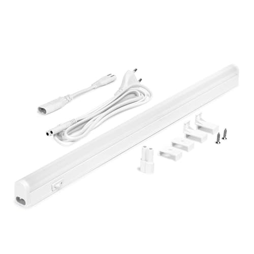 NCC-Licht LED Unterbauleuchte Lightbar Connect Linex 60cm Weiß IP20 10W 1100lm Warmweiß 3000K mit Schalter