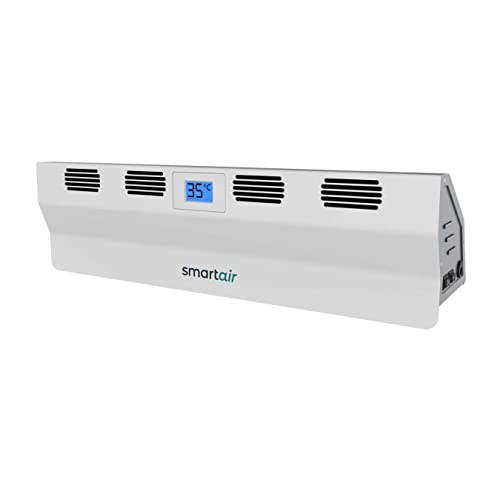 Smart Air BOOST - Tragbarer Heizkörperventilator - Kabellos, Wiederaufladbar & Automatisch - Intelligenter Wärmesensor - Verbesserung der Wärmeverteilung & Zirkulation - Kompakter Wärmeverstärker -