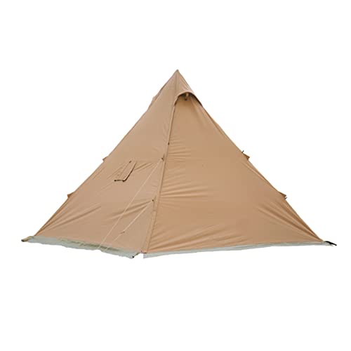 Tipi Zelt Outdoor，Camping-Pyramide-Tipi-Zelt für Erwachsene, Indianer-Tipi-Zelt, einfacher Aufbau für Camping, Wandern, Bergsteigen