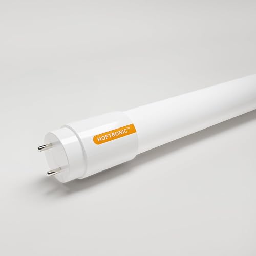 HOFTRONIC - LED Röhre 150 cm - 15,5 Watt 2480 Lumen (160lm/W) - 4000K Neutralweiß Licht (840) - Flimmerfrei - T8 G13 LED Leuchtstoffröhre Ersetzt 128 Watt - Neonröhre - Inkl. LED Starter