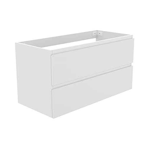 Aica Sanitär Waschbeckenunterschrank 60 cm Unterschrank Waschtischunterschrank Weiß