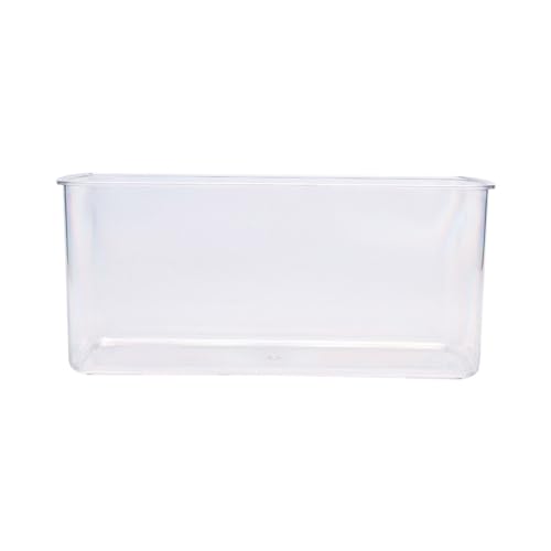Axolotls-Schüssel für den Schreibtisch, transparentes Display, vielseitiges Acrylbecken für Axolotls Molche