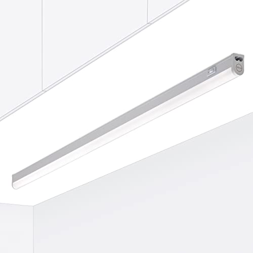 Oktaplex lighting LED Unterbauleuchte Küche | Riga 13W Unterschrankleuchte mit Schalter | warmweiß 3000K erweiterbar | Länge:84cm