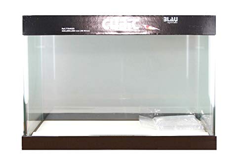 Blau Aquaristic Cubic Panoramic 40 x 25 x 28 cm, 28 Liter, 6300 g