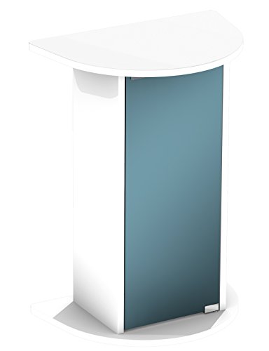 Tetra AquaArt Aquarienunterschrank, speziell für Tetra AquaArt Explorer Line 30/60 Liter Aquarien mit gewölbter Frontscheibe, Farbe: Weiß, 1 Stück (1er Pack)