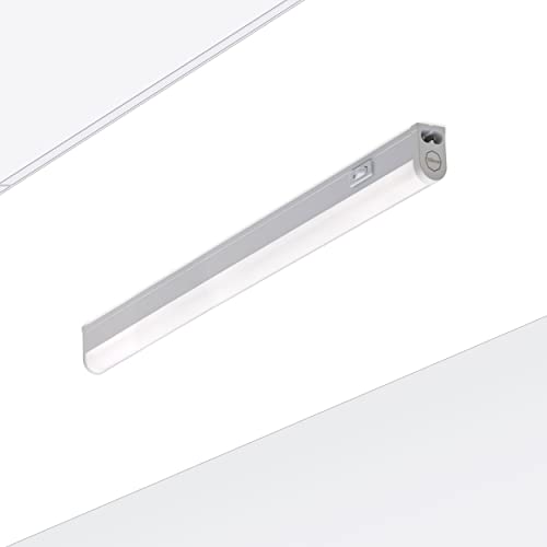 Oktaplex lighting Unterbauleuchte Küche LED | Riga 9W Unterbaubeleuchtung mit Schalter | warmweiß 3000K erweiterbar | Länge: 54cm