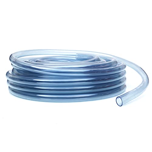 PVC-schlauch transparent | PVC schlauch 6mm | schlauch 10mm innendurchmesser | PVC Schlauch Aquariumschlauch | Belüfterschlauch für Teiche und Aquarien | PVC-Schlauch glasklar 6mmx4mm