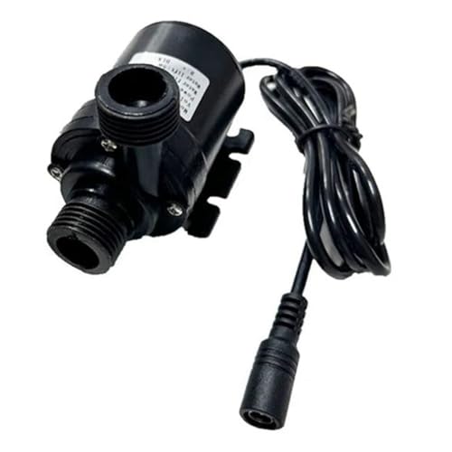 Reykentu Wasserpumpe Mini DC 12V 19W 800L/H Bürstenloser Motor Tauchpumpe Aquarium Wasserpumpe Teichbrunnen für Aquarium Garten