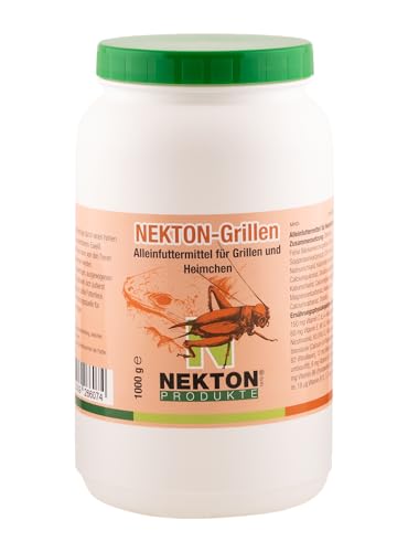 NEKTON-Grillen Zuchtkonzentrat | Zuchtkonzentrat als Mischfuttermittel für Grillen und Heimchen | Made in Germany (1000g)