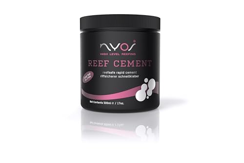 NYOS® Reef Cement Korallenkleber für Meerwasser-Aquarien - Riffsicherer Riffmörtel, Schnellhärtend, Schadstoffarm, 500ml