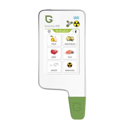 Geigerzähler Greentest Eco 6 + Nitrattester Fleisch Fisch TDS Wassertester dosimeter Strahlenmessgerät Strahlungsmessgerät nitrat tester messgerät nitratmessgerät geiger counter