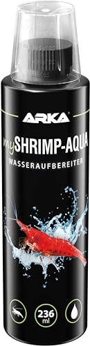 ARKA mySHRIMP-Aqua - 236 ml - Wasseraufbereiter für Süßwasseraquarien mit Garnelen, sorgt für garnelengerechtes Wasser im Süßwasseraquarium.