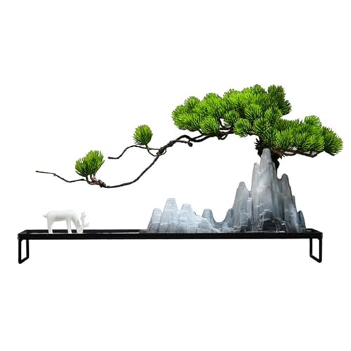 CYKD-777 Bonzai bäume/Topf Pflanze Landschaft Zen Landschaftsbau Wohnzimmer Eingangsbereich Schrank Künstliche Bonsai Büro Kreative Hause Kaffee Tisch Dekoration Simulation Baum künstlicher Bonsai