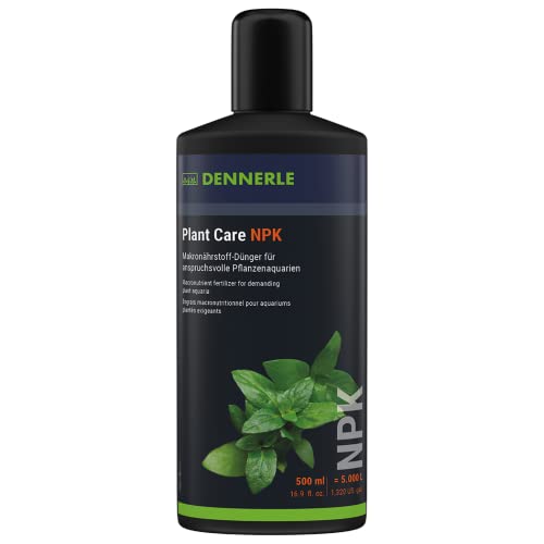 Dennerle Plant Care NPK, 500 ml - Makronährstoff-Dünger für anspruchsvolle Pflanzenaquarien