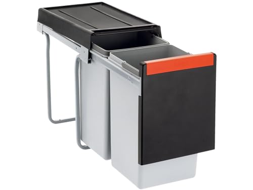FRANKE Sorter Cube 30 / Handauszug Abfalltrennsystem / 1 x 10 l, 1 x 20 l Behälter / 134.0039.554
