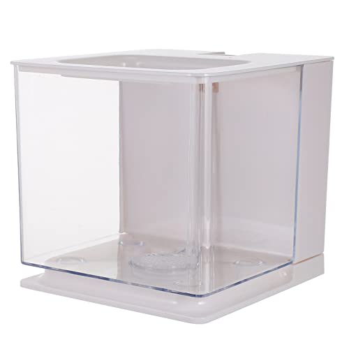 Mini-Fischtank, arbeitssparend, selbstreinigend, automatisches Aquarium, transparentes Aquarium, Bruttank, Wasserwechsel, kleine Aquarien, Aquarium/323