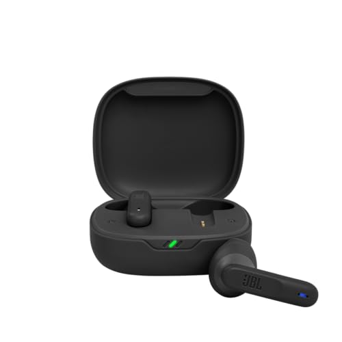 JBL Wave 300 TWS True-Wireless In-Ear Bluetooth-Kopfhörer in Schwarz – Kabellose Ohrhörer mit integriertem Mikrofon – Musik Streaming bis zu 26 Stunden – Inkl. Ladecase