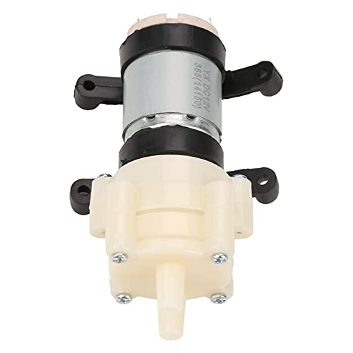 Membranpumpe 12V, Mini Pumpe 12V, Selbstansaugend Pump, 1,5-2L / min Wasserdruck Membranpumpe für Tee Maschine Fischbehälter, Mini Elektrische Membran Wassersaugpumpe für Teemaschine Aquarium