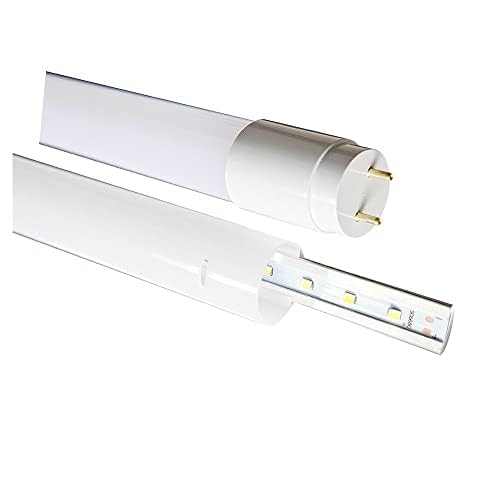 NCC-Licht LED Leuchtmittel T8 Röhre 60cm 9W G13 865 Tageslichtweiß 6500K inklusive Starter