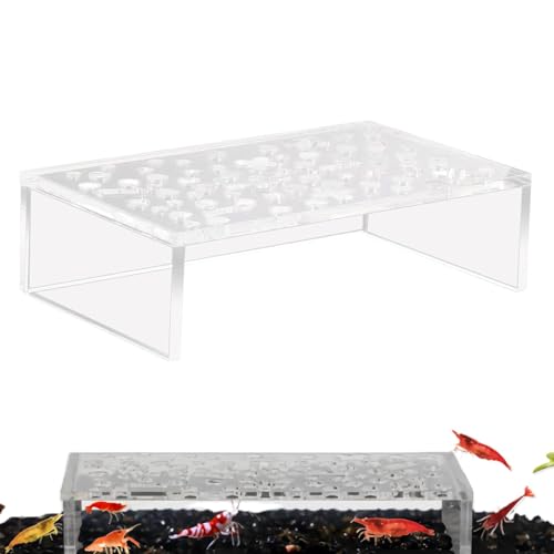 Acrylic Shrimp Tunnel, Shrimp Breeding Tank, Aquarium Shrimp Tunnel, Fish Tank Decorations, Acrylic Shrimps Tunnel Aquarium Designed to Encourage Shrimps Breeding and Provide a Secure