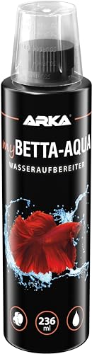 ARKA myBETTA-Aqua - 236 ml - Wasseraufbereiter für Kampffisch Aquarien, sorgt für kampffischgerechtes Wasser im Süßwasseraquarium.