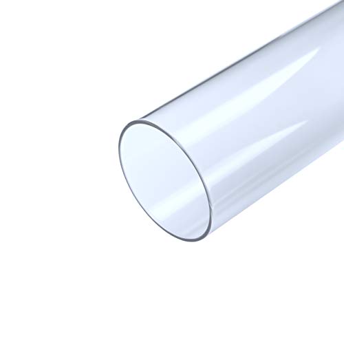 APANA Glasröhre Glas Tube Heizpilz Bellamente Cristal Länge 1120 mm Durchmesser 98 mm