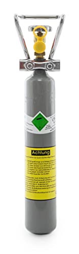 500g Kohlensäure Flasche für Aquarium / 0,5 kg CO2 Flasche mit Griff/Postversand möglich nach ADR-SV653, Neue Kohlensäureflasche/Eigentumsflasche / 10 Jahre TÜV/Made in Germany