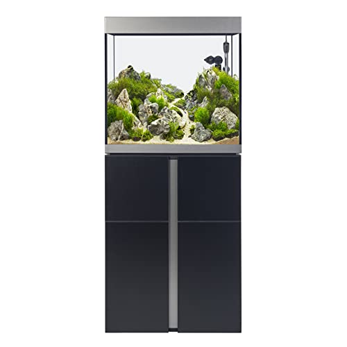 Fluval Siena 160 Aquarienkombination bestehend aus Aquarium 166L und Schrank in Schwarz