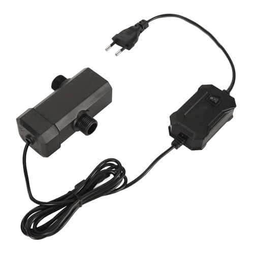 Aquarium-Wasserreinigungslampe, Multifunktionales Sauberes Licht, Timing-Funktion mit Hoher Transmission, Algenentfernung für 30–80 Cm Große Aquarien (EU-Stecker 220 V)