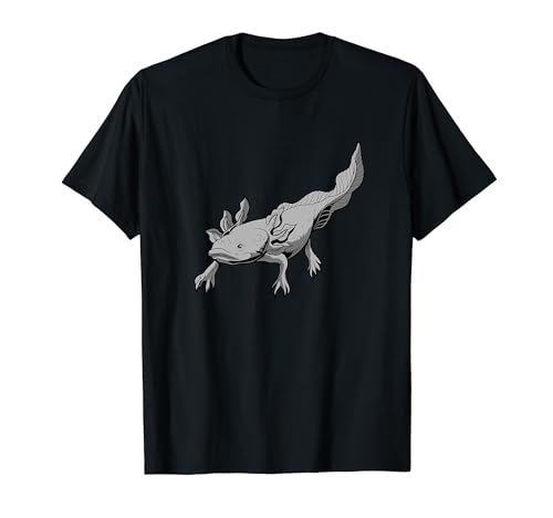 Axolotl Salamander Lurch Molch Amphibie - Süßes Axolotl T-Shirt