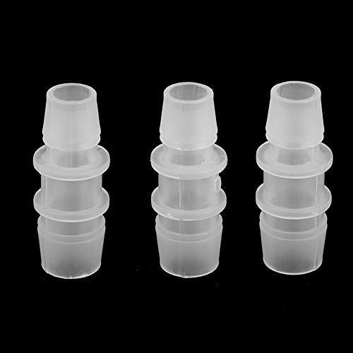 Pssopp Aquarium Schlauch Adapter Aquarium Schlauchverbinder Aquarium Schlauch Konverter Aquarium Schlauch Verbinder Luftpumpe Schlauch Zubehör(3 pcs 12mm/16mm)