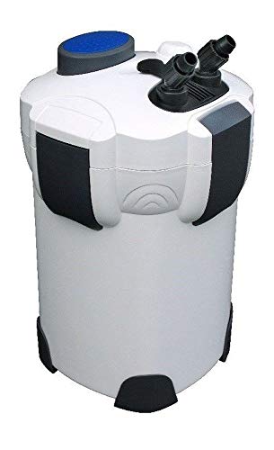 AquaOne Aquarium Außenfilter HW-303A 1400 L/h I Hochwertiger Filter für Aquarien bis 700 Liter I Pumpe mit Filtermedien für Süßwasser und Meerwasser Becken