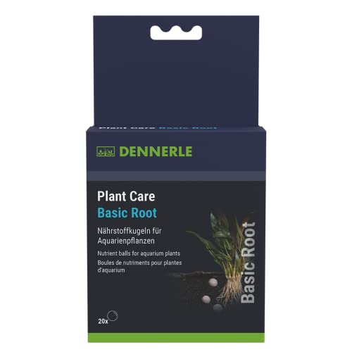 Dennerle Plant Care Basic Root, 20 Stück - Nährstoffkugeln für Aquarienpflanzen