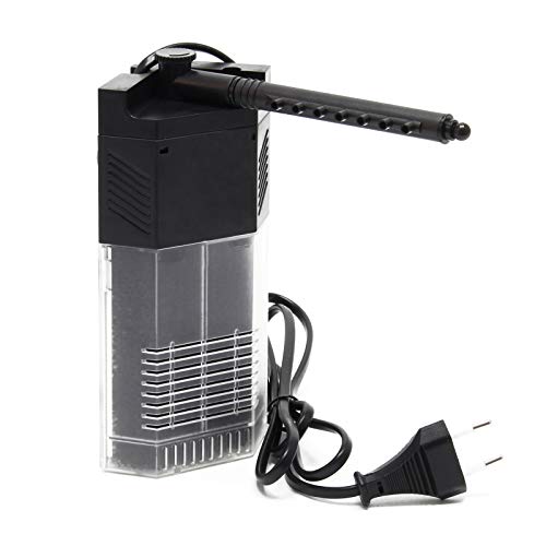 SunSun JP-092 Innenfilter Aquarium mit Pumpe 250 l/h 3W Eckfilter S für kleines Aquarium bis 40 L