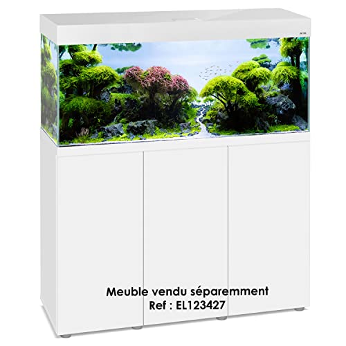 Aquael Aquarium Opti Set 240 weiß LED 2.0 2 x 17 W 121 x 41 x 56 cm D 8 mm 240 l