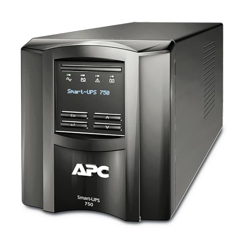 APC Smart-UPS SMT-SmartConnect - SMT750IC - Unterbrechungsfreie Stromversorgung 750VA (Cloud-monitoring fähig, 6 Ausgänge IEC-C13)