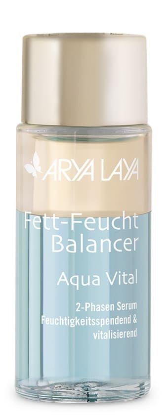 ARYA LAYA Fett-Feucht Balancer Aqua Vital: 2 -Phasen Serum, feuchtigkeitsspendend & vitalisierend, verleiht dem Teint Frische und Lebendigkeit, leichte Textur, zieht schnell ein, 50 ml