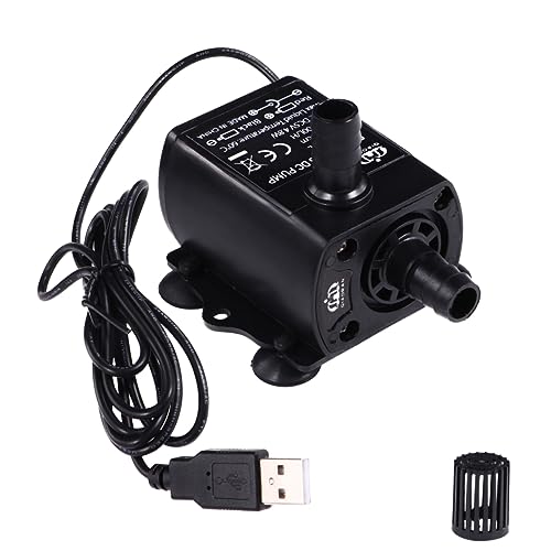 DRESSOOS USB Mini DC Bürstenlose Wasserpumpe Kaltwasserzirkulation Für Aquarium Leise Und Effizient Kompakt Und Langlebig Ideal Für Aquarien Und Kleine Teiche