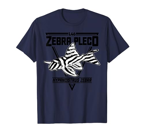 Zebrawels Pleco L46 Hypancistrus L-Wels Aquarium Geschenk T-Shirt