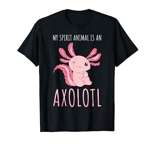 Mein spirituelles Tier ist ein Axolotl Schwanzlurch Axolotl T-Shirt