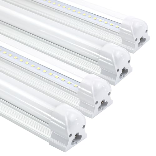 Allesin LED Leuchtstoffröhre 90cm komplett Set T8 LED Röhre mit Fassung, Warmweiß 3000K 14W 1000lm, LED Lichtleiste, Röhrenlampe, Schranklicht, Unterbauleuchte, Milchige Abdeckung