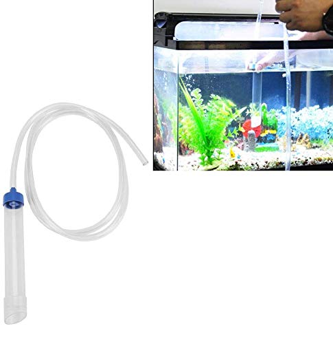 Aquarium Wasser Wechsler Schlauch Aquarium Manuelle Wasserwechsler Kies Reiniger Wasserfilter Siphon Schlauch Staubsauger Pumpe Aquarium Reinigungswerkzeug mit 150cm langem Rohr