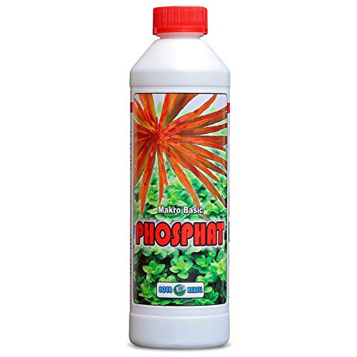 Aqua Rebell ® Makro Basic Phosphat Dünger - 0,5 Literflasche - optimale Versorgung für Ihre Aquarium Wasserpflanzen - Aquarium Dünger speziell für Wasserpflanzen entworfen