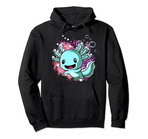 Axolotl Salamander Lurch Molch Amphibie - Süßes Axolotl Pullover Hoodie