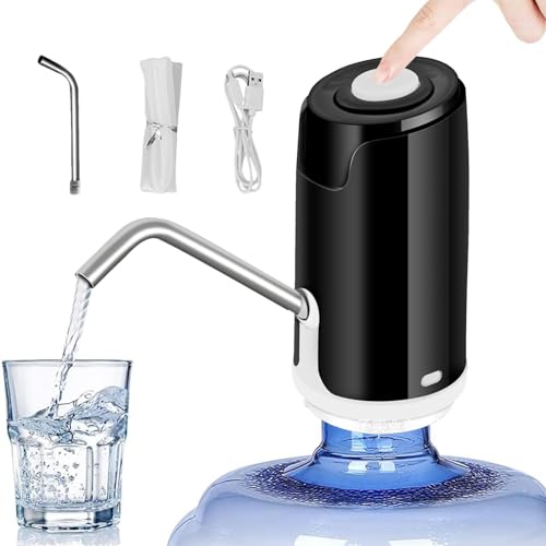Elektrische Wasserpumpe | Trinkwasserpumpe | Flaschenwasserspender | Praktischer, über USB aufgeladener Wasserspender, tragbare, langlebige -Wasserpumpe und Wasserspender