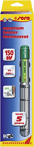 sera Regelheizer 150W - Qualitätsheizer mit schockresistentem Quarzglas, Präzisions-Sicherheitsschaltung und Sicherheits-Protector