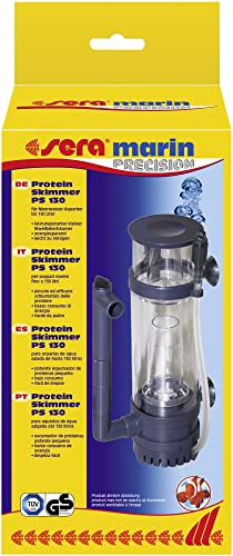 sera marin Protein Skimmer PS 130 - Kleiner und platzsparender Abschäumer für Meerwasseraquarien